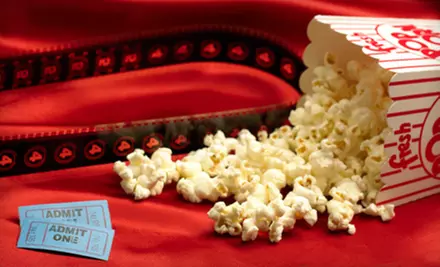 $18 for a Movie Outing with Popcorn and Wine or Beer for Two at Cinema Paradiso (Up to $36 Value) - Primary Image