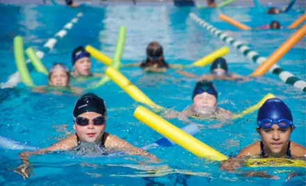 $59 for a One-Month Family Membership with Group Swimming and Tanning at California Family Fitness (Up to $219 Value) - Primary Image