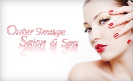 Facial, Nail, and Hair Services at Outer Image Salon & Spa on Plainfield Avenue. Choose from Three Options. - Primary Image