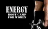 $25 for Three Weeks of Women's Fitness Sessions at Energy Boot Camp for Women ($138 value)