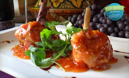 Five-Course Prix Fixe Dinner for Two or $25 for $50 Worth of Mediterranean Dinner Fare at Boardwalk Bistro - Primary Image