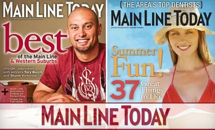 $7 for a One-Year Subscription to “Main Line Today” Magazine ($15 Value) - Primary Image