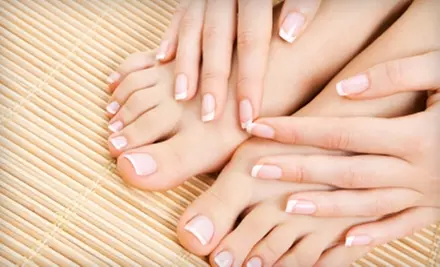 $150 for a Keratin Treatment ($350 Value) or $35 for a Mani-Pedi ($75 Value) at Indigo Salon in West Bloomfield - Primary Image
