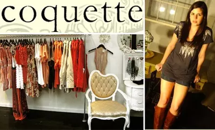 $20 for $50 Worth of Apparel and Accessories at Coquette - Primary Image