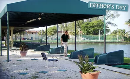 Golf-Ball Baskets or 30-Minute Private Golf Lesson at Aqua Golf Driving Range in Pembroke Park - Primary Image
