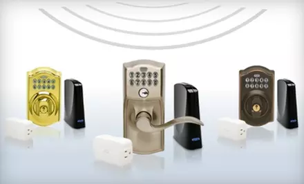 $199 for a Wireless Keypad-Lock Starter Kit and Subscription to Schlage Link Home Management System from Schlage ($432.91 Value) - Primary Image