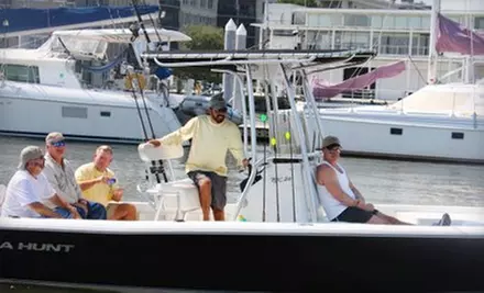 Christmas-Themed Semiprivate Boat Cruise for 2, 6, or 12 at Captains Source in Mount Pleasant (Up to 51% Off) - Primary Image