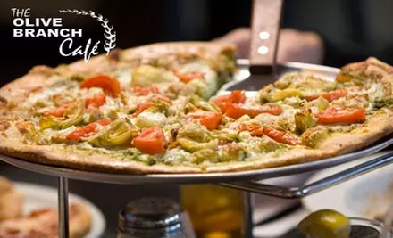 $15 for $30 Worth of Italian Fare and Pizza at The Olive Branch Café. Choose from Three Locations. - Primary Image