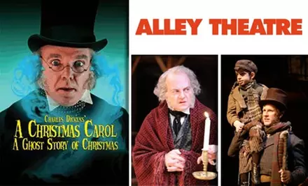 $20 Ticket to 'A Christmas Carol' at Alley Theatre. Buy Here for Friday, 11/27, at 2:30 p.m. See Below for Sunday, 11/22, at 7:30 p.m.  - Primary Image