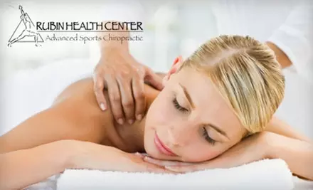 $20 for a 60-Minute Relaxation Massage at Rubin Health Center ($90 Value) - Primary Image