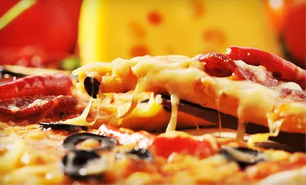 $17 for Pizza Package Including Two Large Two-Topping Pizzas, Side Dish, Soda, and Delivery from Bob’s Haven Deli in Phoenixville (Up to $35.17 Value). - Primary Image