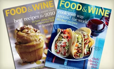 $12 for 15 Issues of "Food & Wine" Magazine ($24.99 Value) - Primary Image