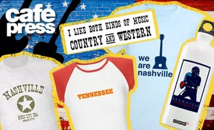 $25 for $50 Worth of Customized T-Shirts and Gifts from CafePress - Primary Image