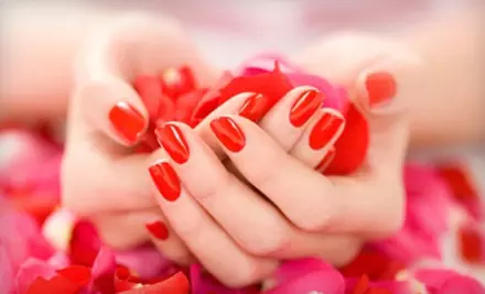$29 for a Raspberry & Pomegranate Mani-Pedi with a Paraffin-Heel Treatment at The Nail Forum in Glendale ($75 Value) - Primary Image