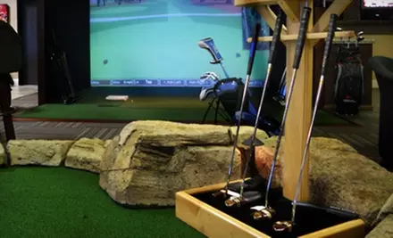 $39 for Two Hours of Simulated Golf for Two People at Tee Time Distributing in Laguna Niguel ($80 Value) - Primary Image