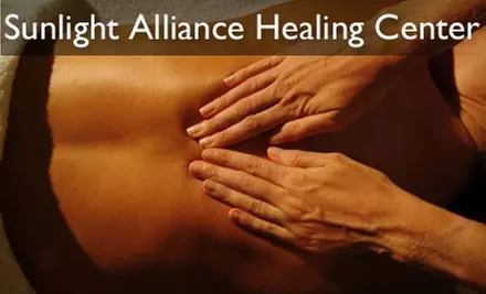 $30 One-Hour Personalized Massage at Sunlight Alliance Healing Center ($60 Value)  - Primary Image