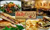 $15 for $30 Worth of Sandwiches, Salads, Brunch, Catering, and More at Daily Dish