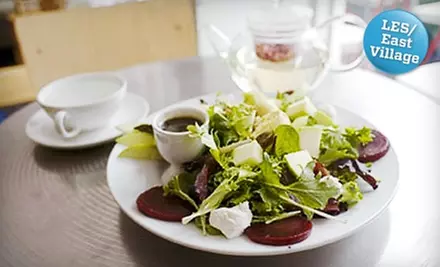 $5 for $10 Worth of Vegetarian Fare and More at Teany Cafe  - Primary Image
