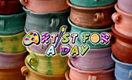 $10 for up to $23 Worth of DIY Pottery at Artist For A Day - Primary Image
