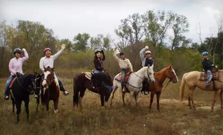 60- or 90-Minute Horseback Trail Rides for Two, Four, or Six from Agave Hurricane Trail Company (Half Off) - Primary Image