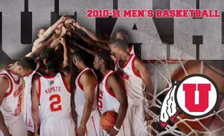 $20 for Two Lower-Bowl Tickets to a University of Utah Men's Basketball Game at the Jon M. Huntsman Center ($50 Value) - Primary Image
