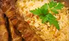 $19 for a Mediterranean Dinner for Two at Sultan's Grill (Up to $38.87 Value)