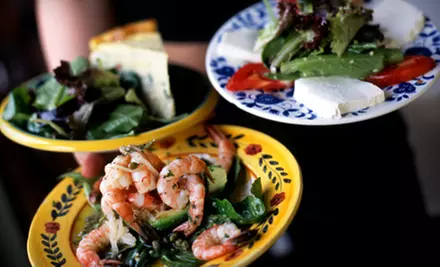 Italian Meal with Appetizers, Entrees, and Wine for Two or Four at Bootlegger Bistro - Primary Image