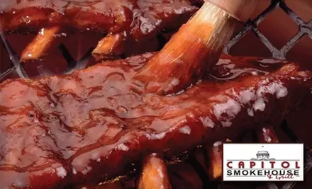 $4 for $8 Worth of Barbecue Fare at Capitol Smokehouse & Grill - Primary Image