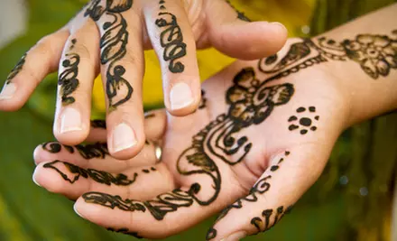 Eyebrow Maintenance with Chin or Lip Threading, or Basic Henna Class at Silk & Stone (Up to 52% Off) - Primary Image