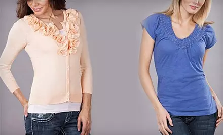 $15 for $35 Worth of Clothes, Accessories, and More at Pasha Boutique in Lake Oswego - Primary Image