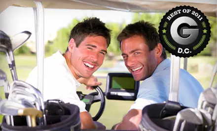 $45 for 30-Minute Lesson, Two Buckets of Range Balls, and Box of Titleist Balls at South Riding Golf Club ($90 Value) - Primary Image