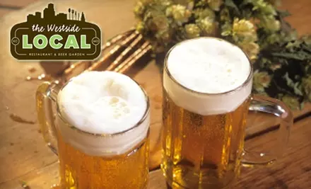 $15 for $30 Worth of Craft Beers, Rustic Cuisine, and More at The Westside Local Restaurant & Beer Garden - Primary Image