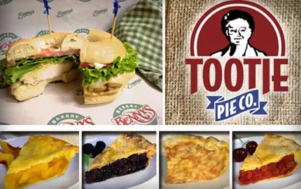 $12 Meal for Two Including Sandwiches, Drinks, and Pie at Tootie Pie Co. Gourmet Café - Primary Image