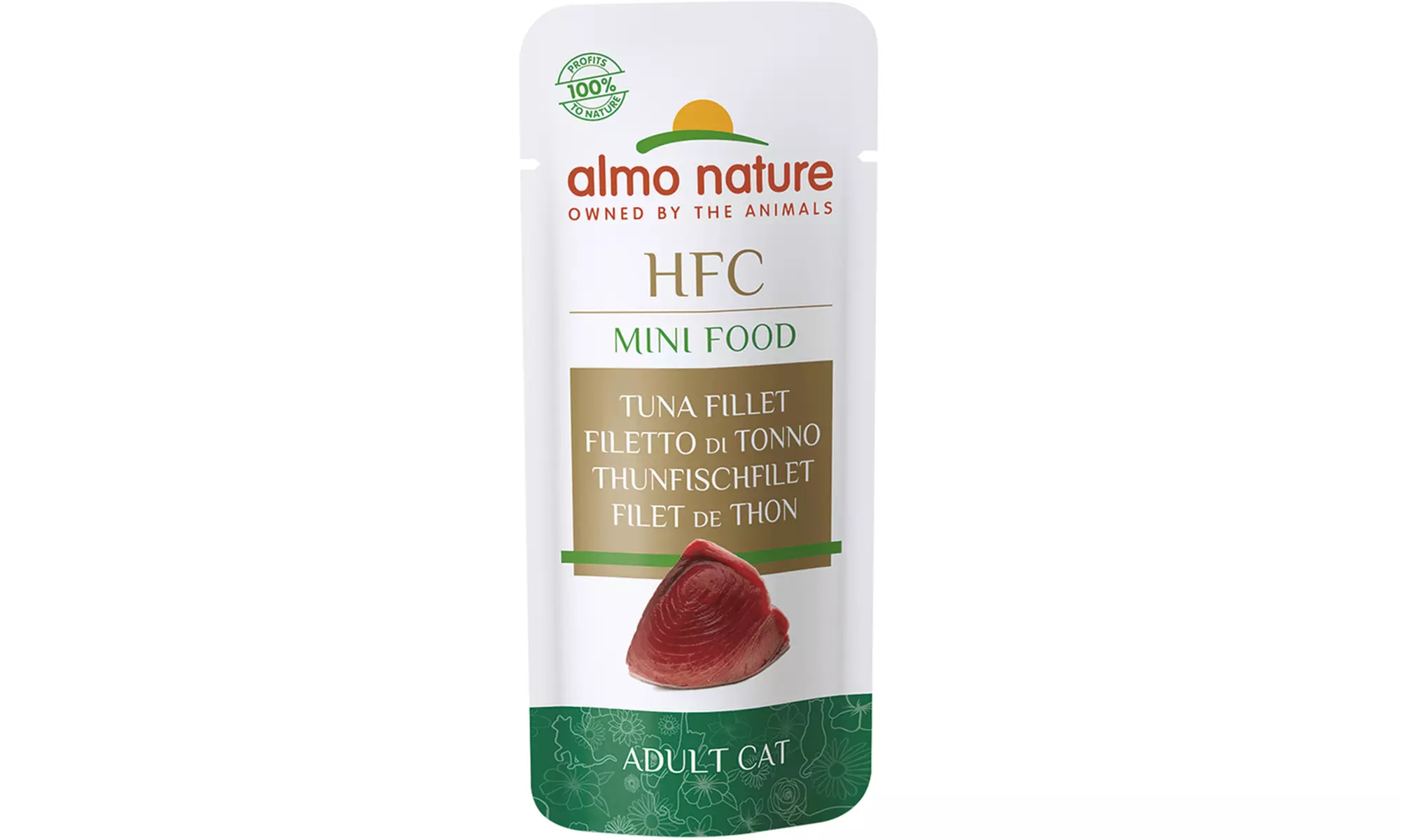 Fino a 200 bustine di cibo umido o snack per gatti Almo Nature