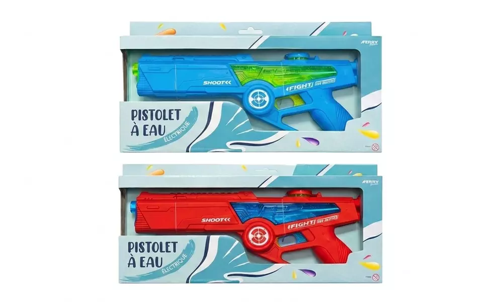 Jusqu'à 42% de réduction sur Pistolet à eau électrique ou pistolet à à bulles LED 69 sorties | Shopping Jusqu'à 42% de réduction sur Pistolet à eau électrique ou pistolet à à bulles LED 69 sorties | Shopping