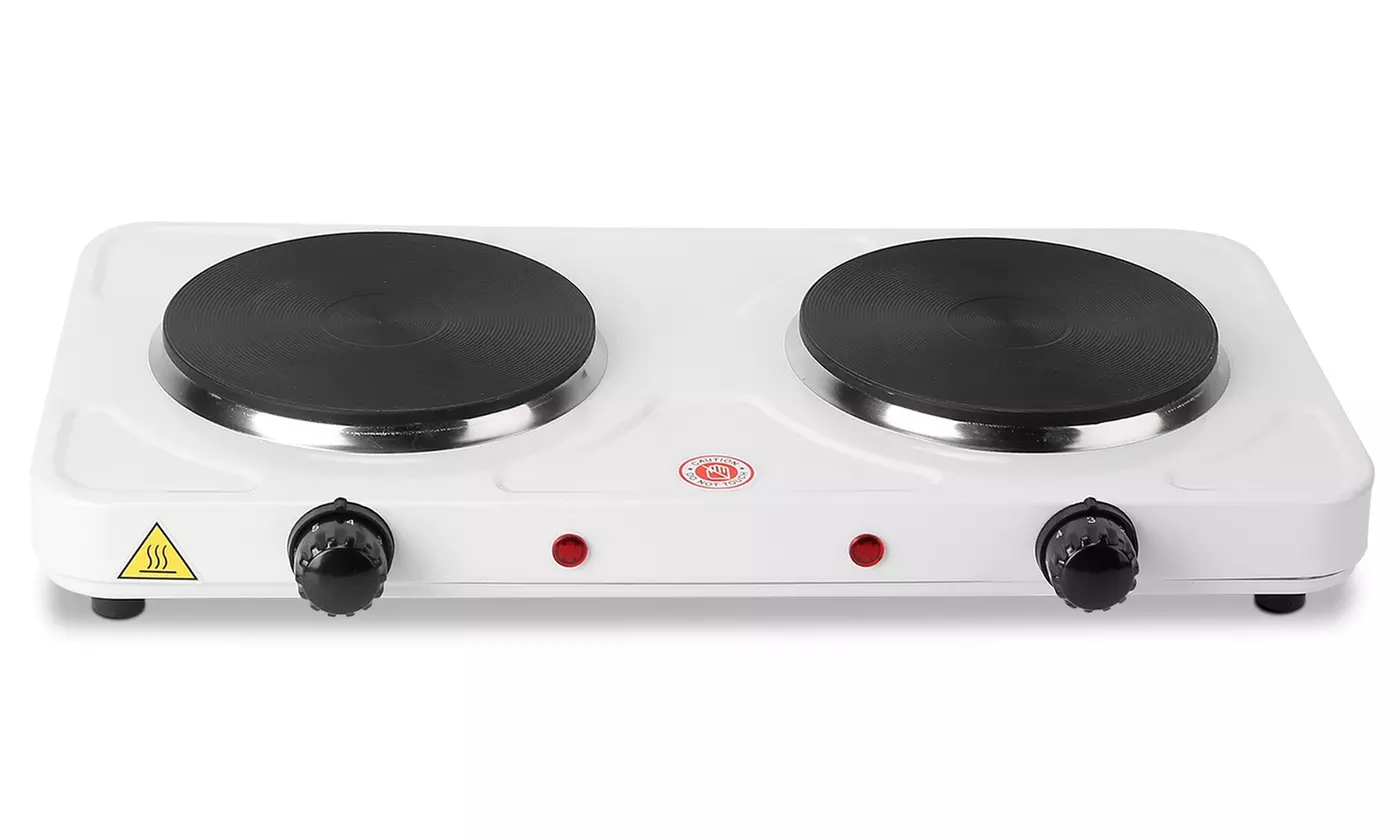 iNova 2,000W Electric Double Hot Plate