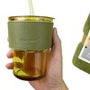 Image 3: Green Bliss Summer Fan, Water Bottle and Towel Gift Set