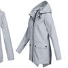 Image 12: Women's Lightweight Zip-through Hooded Windbreaker Jacket