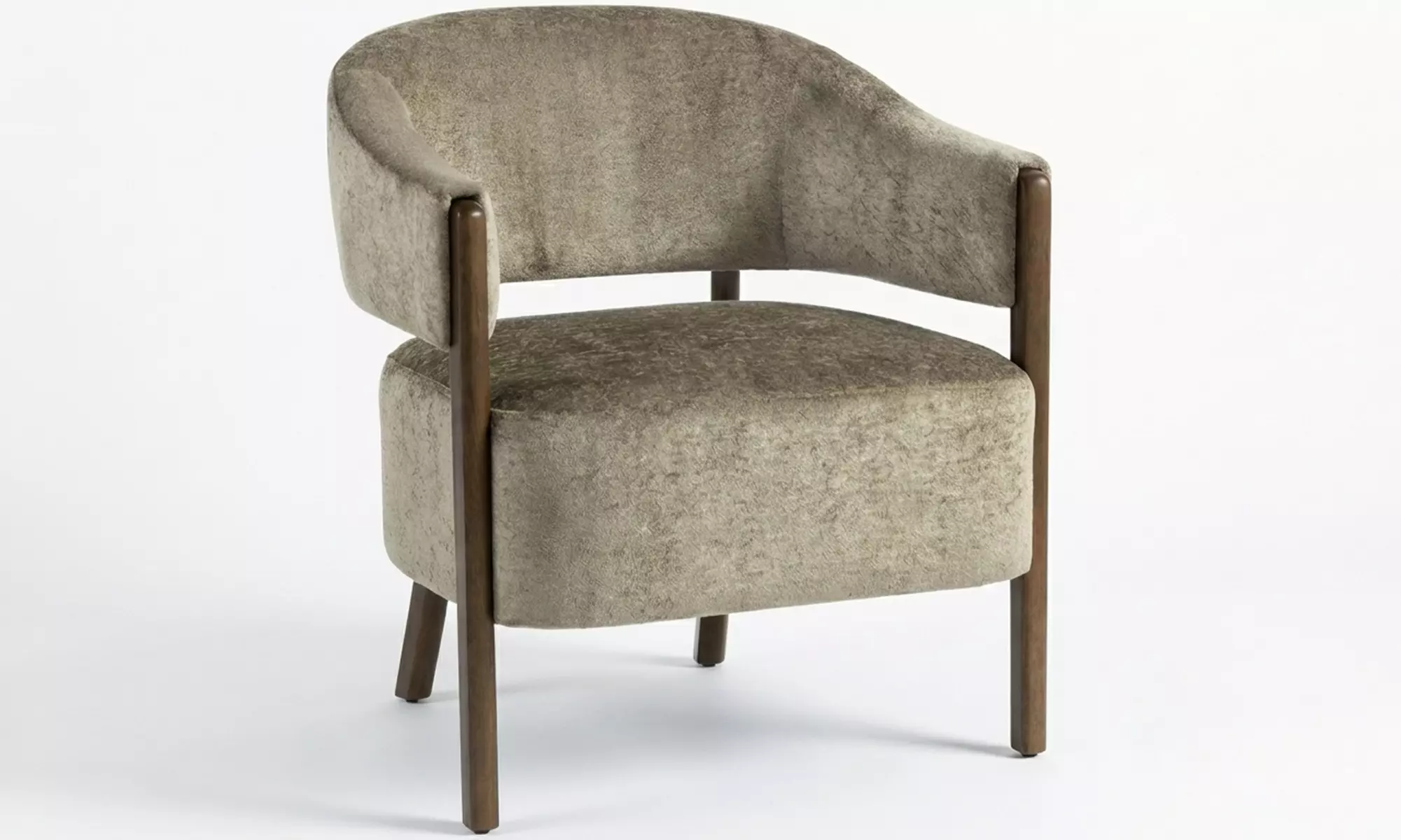 HOMCOM Chenille Accent Armchair