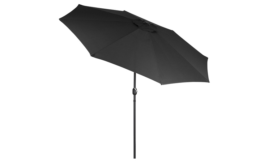 Image 20: 3M Rotating Parasol with UV Protection; Adjustable and Stylish Design