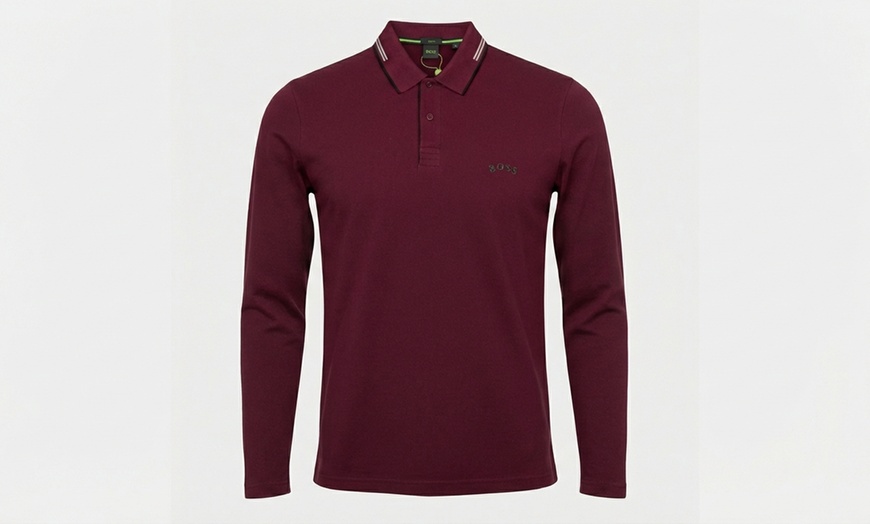 Image 4: Hugo Boss Long Sleeve Polo Shirt for Men