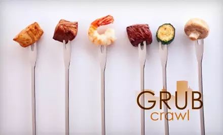 $15 for a Ticket to a GrubCrawl Sacramento Social Dining Event  - Primary Image