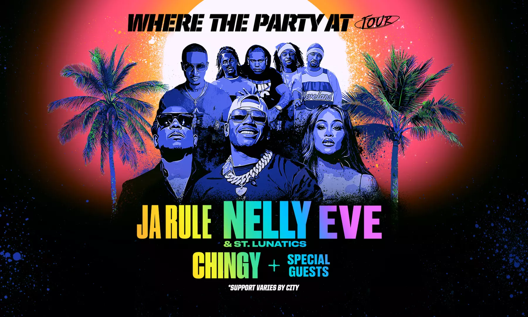Nelly with Ja Rule and Special Guests: Where The Party At Tour on September 18 at 7:30 PM - Primary Image
