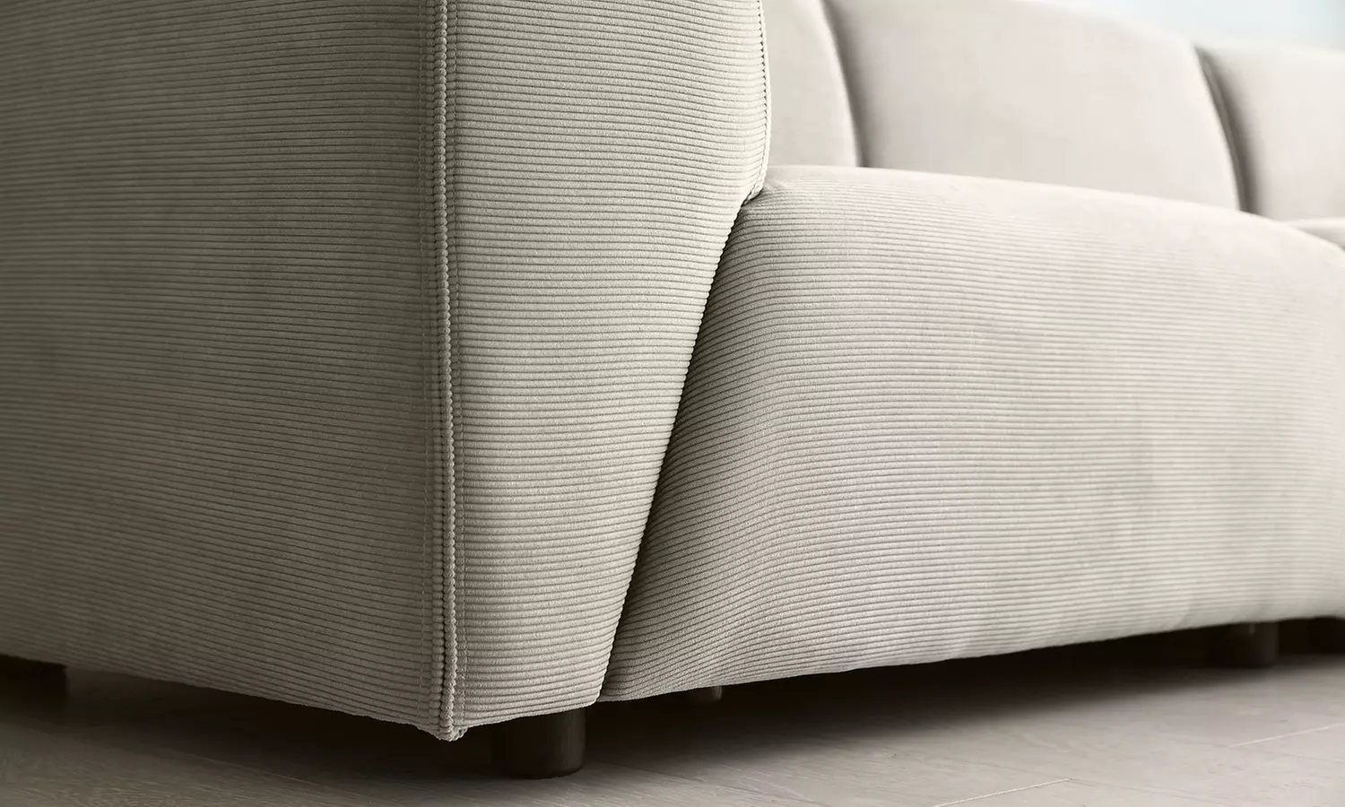 Canapé modulable Kocoon 3 places avec son pouf