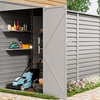 Image 22: Outdoor Garden Steel Storage Sheds