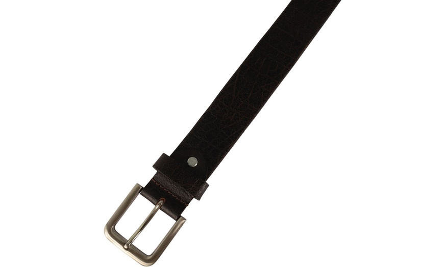Image 22: Leonardo Verrelli Leder-Gürtel