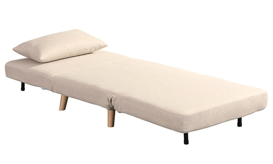 Image 14: 3-in-1 Schlafsessel: Sessel, Lounge oder Bett