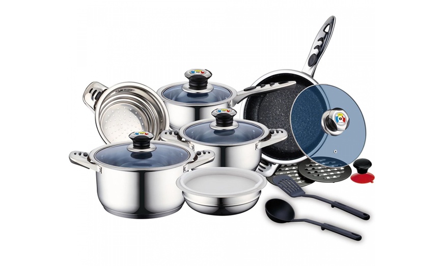 Image 2: Batería de cocina de 16 o 18 piezas RoyaltyLine