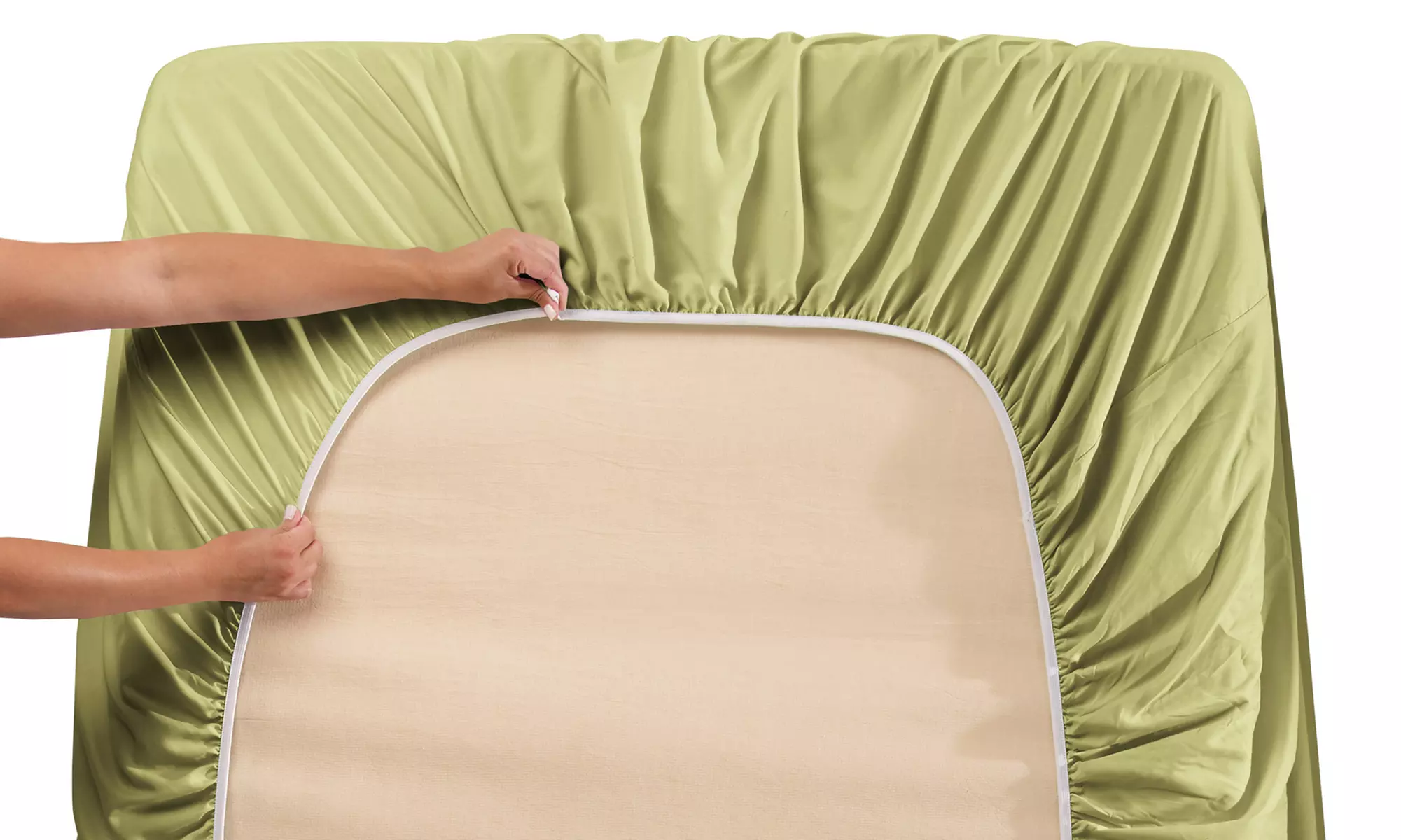 Nestl Extra Deep Pocket Sheets - 18-24 Inch Fitted Bed Sheet Set - 6 Piece