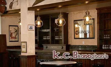 $12 for $25 Worth of Irish Pub Fare and Drinks at K.C. Branaghan's Irish Pub and Restaurant in Long Beach - Primary Image